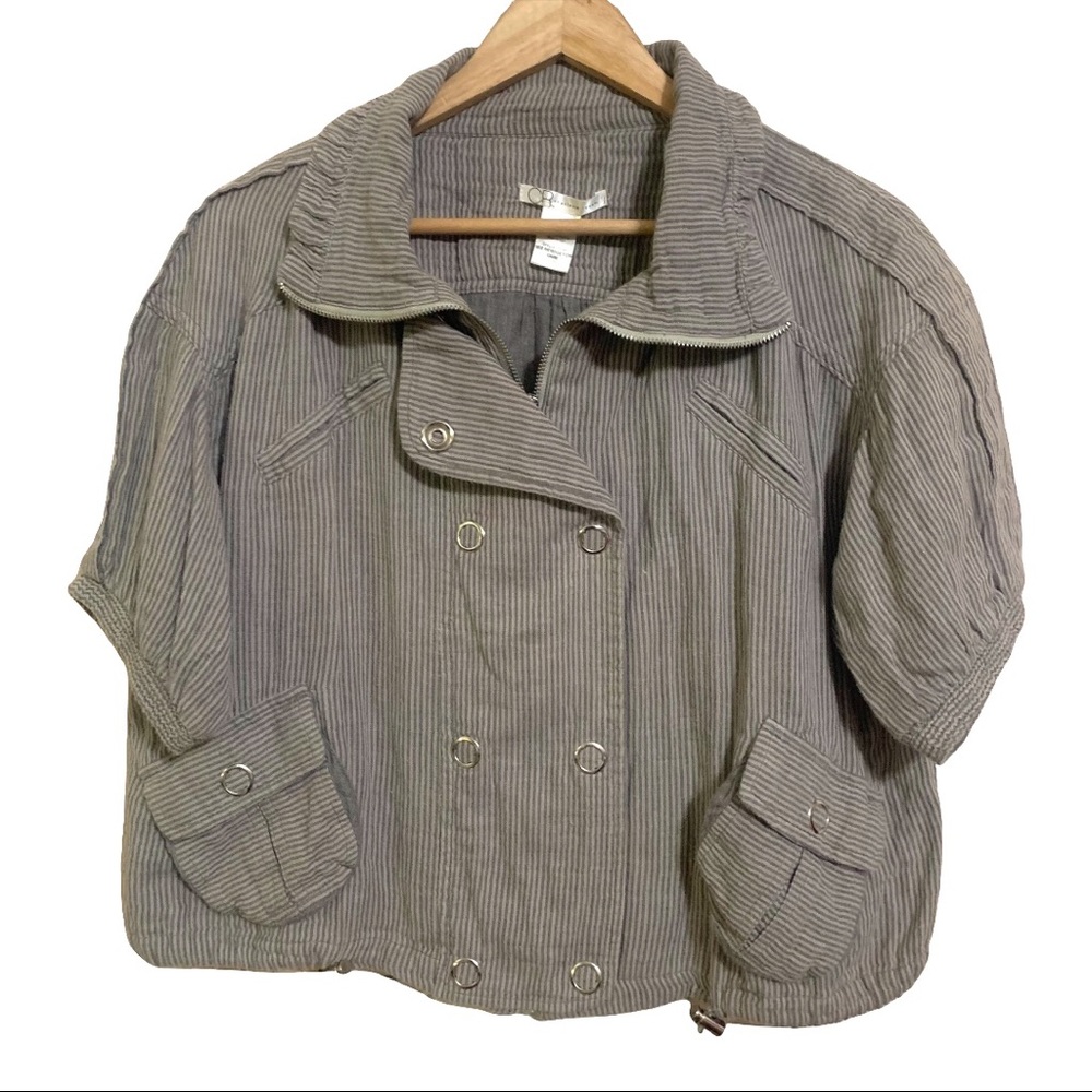 Charlotte Russe Bomber Style Jacket L